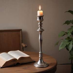 Bougeoir de sol élégant en aluminium de qualité supérieure Prix compétitif Lanterne décorative en métal pour la décoration intérieure - Product Image 4