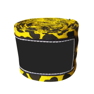 Bandage de soutien de la sangle de combat en coton pour la boxe avec poinçonnage à la demande avec logo personnalisé - Product Image 3