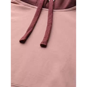 Pull-over à capuche en coton personnalisé pour femmes avec logo sur le devant Streetwear à la mode de meilleure qualité pour les femmes Sweat à capuche respirant - Product Image 5