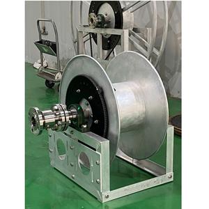 Multi Wrap Aviación Industrial Fluid Transfer OEM ODM 273W Sistemas Aluminio Heavy Duty Manguera Carrete Aluminio 2 Pulgadas Vietnam-Made - Product Image 4