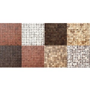 Vente en gros de tête de lit en coquille de noix de coco meubles de maison chambre à coucher lit moderne tête de lit en bois massif de luxe fabriquée au Vietnam - Product Image 4