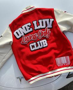 Veste en cuir PU pour homme décontractée, tendance 2026, surdimensionnée, style preppy, broderie de boutons, col vintage gris sable, personnalisée - Product Image 4