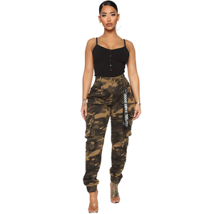 Pantalon cargo surdimensionné taille haute plat devant en polaire épaisse sur mesure 450GSM 6 poches imperméable pour l'entretien d'atelier - Product Image 6