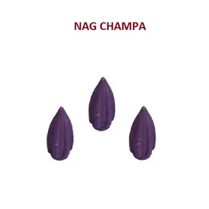 Natural Nag Champa Bullet <b>Backflow</b> <b>Incense</b> <b>Cones</b> Wholesale Supply From Best Brand ( Purple ) Home Decor Home Fragrance - Product Image 1