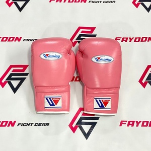 Brand New Custom Pink Winning Boxing Sparring Set Custom Made Winning Sparring Boxing Gloves Head <b>and</b> Groin Protector Sets - Product Image 4