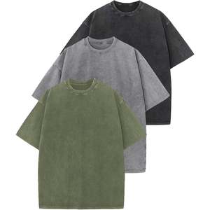 เสื้อยืดคอกลมแขนสั้นสำหรับผู้ชาย, เสื้อยืดออกกำลังกายผ้าฝ้าย100% โอเวอร์ไซส์พิมพ์ลายดิจิตอล - Product Image 2