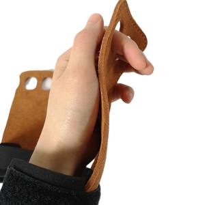 Guantes de Piel Duraderos, Transpirables y Ligeros para Levantamiento de Pesas, para Gimnasio y Uso con Barra, Agarre Antideslizante - Product Image 3