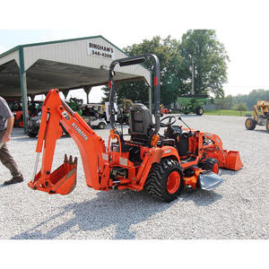 Tractor de orugas Kubota BX25D 4WD de 2014 para uso agrícola con bomba y motor - Product Image 5