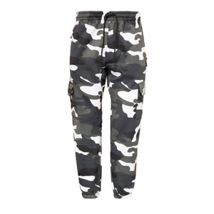 Joggers de camuflaje OEM para hombre, pantalones de lana elegantes y duraderos con cintura elástica, opciones de tela personalizadas ligeras y transpirables - Product Image 6