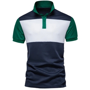เสื้อโปโลผู้ชายเสื้อโปโลแขนสั้นระบายอากาศได้ป้องกันรอยยับ - Product Image 1