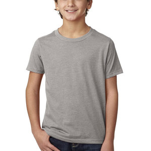 Camiseta Personalizada con Estampado en Relieve para Hombre, Corte Ajustado, Cuello Redondo, Juvenil, de Poliéster/Algodón - Product Image 4