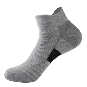 Best Quality Unisex Adults Polyester <b>Black</b> White Grey Plain Solid <b>Socks</b> for Men Women From Pakistan Exporters - Product Image 1