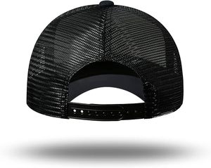 Gorra de Béisbol Deportiva de Cinco Paneles, Lavada al Ácido, de Algodón, con Logotipo Personalizado al por Mayor, Ajustable, Estilo Denim, Negra, para las Cuatro Estaciones - Product Image 3