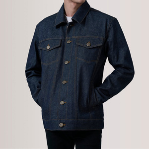Chaqueta vaquera elegante para hombre, ropa de abrigo de moda cómoda duradera diseñada con tela transpirable, perfecta para ropa de calle informal - Product Image 2