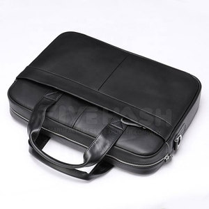 Leather <b>Laptop</b> <b>Bag</b> Premium Quality Design With Spacious Compartments Durable Material Perfect For Office <b>Work</b> Travel - Product Image 4
