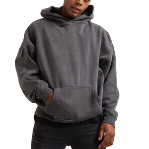 Vêtements de sport décontractés 100% coton Logo personnalisé pull 100% coton à capuche lourd pour hommes - Product Image 6