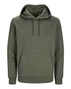 Sudaderas con Capucha de Punto para Hombre, Forradas para Invierno, 100% Algodón, Logotipo Frontal en Felpa, Ecológicas, de Secado Rápido y Transpirables - Product Image 1
