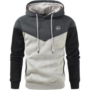 Sudadera con capucha de lana de algodón para hombre de invierno con estampado Digital de logotipo personalizado bordado de ajuste Regular de alta calidad 100% algodón - Product Image 4