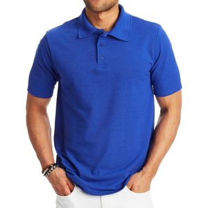 Premium hommes été respirant personnalisé durable polos 100% coton léger unisexe Polos - Product Image 1