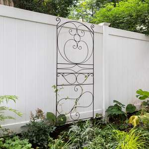 Treillis de jardin en métal pour rosiers, support classique pour plantes grimpantes d'extérieur, décoration de jardin, structure décorative - Product Image 6