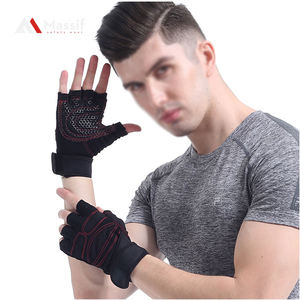 Gants d'haltérophilie pour hommes avec enveloppes de poignet intégrées, parfaits pour les tractions, gants de fitness pour l'entraînement croisé. - Product Image 5