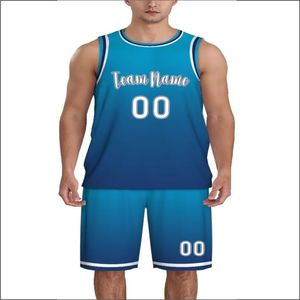 Uniforme de baloncesto antibacteriano transpirable Unisex personalizado último diseño de malla impresa sublimada conjunto de ropa de juego de equipo de talla grande - Product Image 4