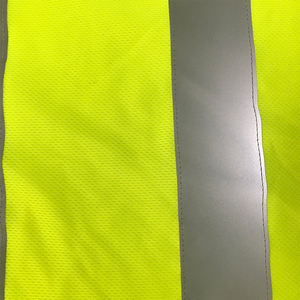 Polo de sécurité haute visibilité respirant imperméable 100% polyester à manches longues Vêtements de travail - Product Image 4