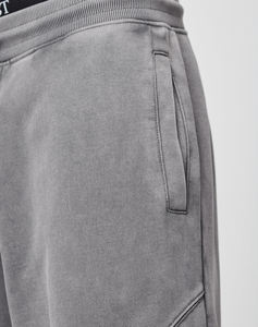 Pantalon de jogging décontracté personnalisable en toile de haute qualité, coupe droite, léger, respirant, délavé à l'acide pour le sport et la gym - Product Image 4