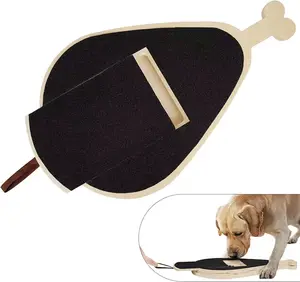 Stress Free Dog Scratcher Scratcher Pad Board com Treat Box