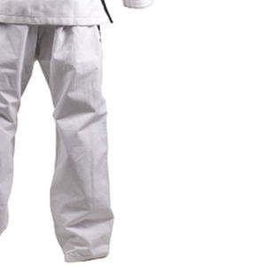 Venta al por mayor personalizable transpirable adultos ropa deportiva Judo uniforme artes marciales desgaste cordón cintura conjunto de 2 piezas - Product Image 3