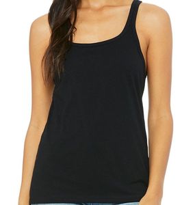 Débardeurs avec logo personnalisé de haute qualité pour les femmes Fitness Gym Wear coton décontracté doux grande taille couleur noire prix bon marché - Product Image 1