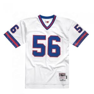 Maillot de football en toile athlétique à manches longues, t-shirt varsity avec numéro, coupe classique, imprimé personnalisé, écologique, séchage rapide, t-shirt de sport - Product Image 3