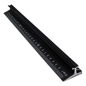 ไม้บรรทัดตัดอลูมิเนียมที่แกะสลักด้วยเลเซอร์มีความแม่นยำสำหรับการทำ DIY และอุตสาหกรรมด้วยการปรับแต่ง OEM/ODM - Product Image 1