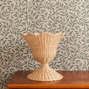 Tazón festoneado de ratán, decoración de presentación de comida, vajilla, producto al por mayor duradero ecológico en Vietnam - Product Image 4