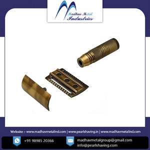 La mejor maquinilla de afeitar de seguridad de material usado para hombres Precio al por mayor Maquinilla de afeitar de seguridad ajustable de la India - Product Image 2