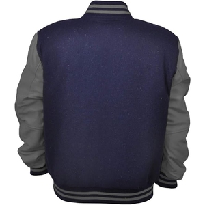 แจ็คเก็ตวาร์ซิตี้ปักโลโก้แบบกำหนดเองคุณภาพสูงรุ่นใหม่ปี 2026 สำหรับผู้ชาย พร้อมบริการจัดส่งแบบ DDP - Product Image 2