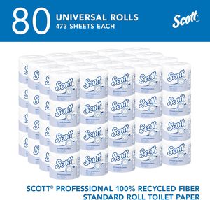 Papel Higiénico Scott Professional Standard en Rollo, Paquete Grande, 80 Rollos (13217) - Product Image 4