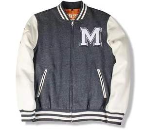 Veste universitaire pour hommes à séchage rapide de haute qualité Design personnalisé Street Wear avec nom de l'équipe Tissu en toile Dernier style - Product Image 2