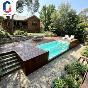 Piscine hors sol en acrylique, ensemble complet avec équipement de filtration, installation facile pour maison, jardin, cour arrière - Product Image 1