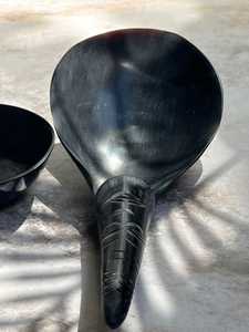 Cucharas de Cena/Café/Té Hechas a Mano, Modernas, Clásicas, Ecológicas, de Cuerno de Búfalo/Vaca, Tamaño Personalizado, Cubiertos de Cocina Indios para Bodas - Product Image 4