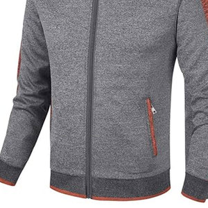 Conjunto de chándal de hombre personalizado de algodón y poliéster para correr DTF DTG sublimación de diamantes de imitación de dos piezas traje de gimnasio Atlético - Product Image 6