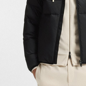 Veste matelassée pour homme à col montant, design décontracté, prix de gros, fermeture éclair, prix avantageux pour les acheteurs en gros, manches longues - Product Image 3
