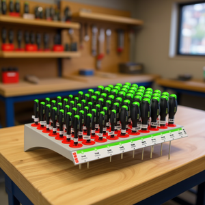 Expositor de sobremesa Usag con 100 destornilladores Torx para exhibición de productos - Product Image 3