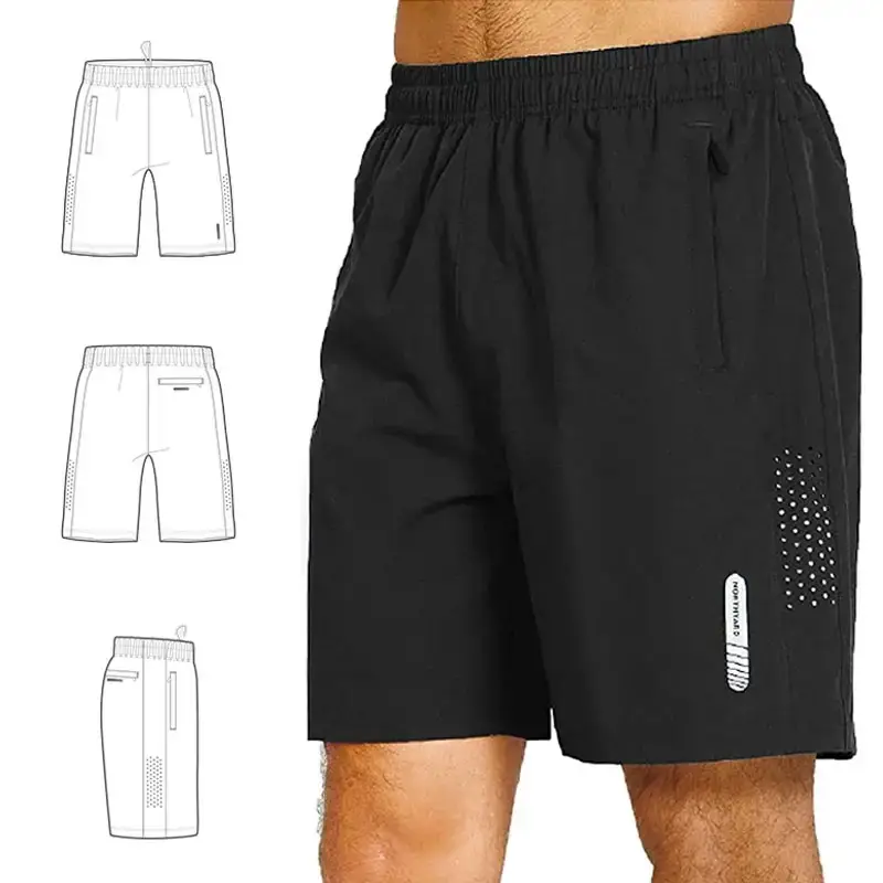 Topkwaliteit Best Verkopende Heren Zwarte Kleur Casual Shorts Te Koop Goedkope Prijzen Heren Casual Shorts