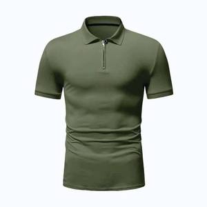 Camiseta Polo K_T para Hombre, de Manga Corta, Cierre de Media Cremallera, Calidad Premium, Nueva Colección, Venta al Por Mayor - Product Image 1