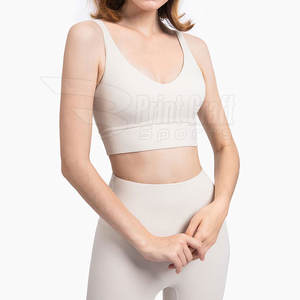 Ensemble de yoga pour femmes avec logo personnalisé Vêtements respirants à séchage rapide avec motif solide Nouveau design en vente - Product Image 6