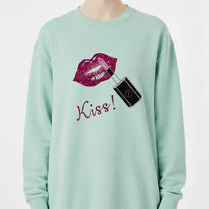 เสื้อฮู้ดดี้ผู้หญิงไซส์ใหญ่สำหรับฤดูหนาว ผ้าฟลีซนุ่ม อุ่น สวมใส่สบาย ทรงปกติ เหมาะสำหรับใส่ในชีวิตประจำวัน แฟชั่นสตรีทสุดเท่ ประดับด้วยคริสตัล - Product Image 5