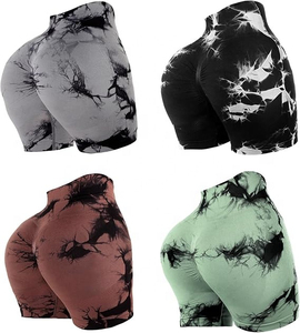 กางเกงขาสั้นออกกำลังกายสำหรับผู้หญิงแห้งเร็วแบบมืออาชีพ3.6กางเกงรัดรูปเล่นโยคะไร้ตะเข็บเอวสูงระบายอากาศได้ดี - Product Image 2