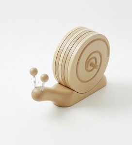 Ensemble de dessous-de-verre ronds en bois classique faits à la main, bois massif naturel, tasse à thé ou à café, protection de table écologique, décoration de la maison - Product Image 4