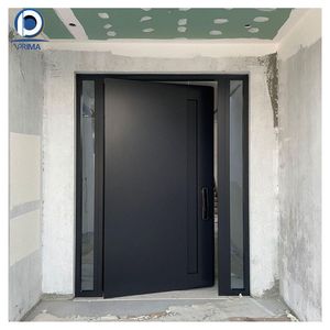 Prima Nhà nhập an ninh cửa chính tiêu chuẩn người anh pivot cửa ra vào sang trọng lối vào biệt thự kim loại đúc nhôm cửa - Product Image 6